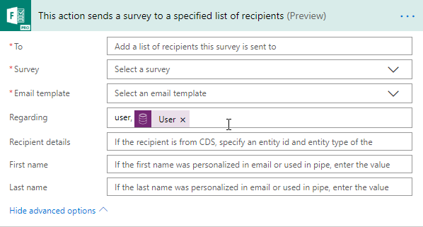 Forms Pro Flow activity set regarding